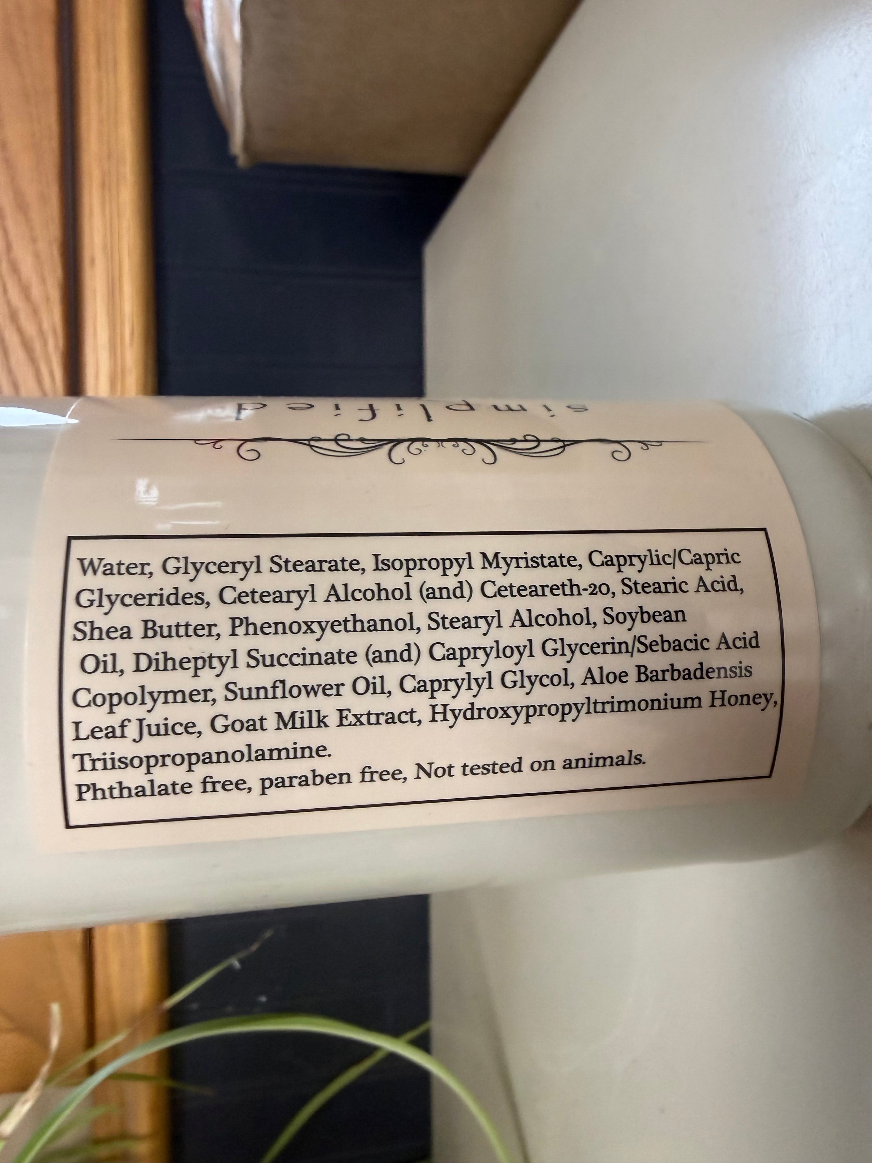 Goat Milk Lotion 16oz
